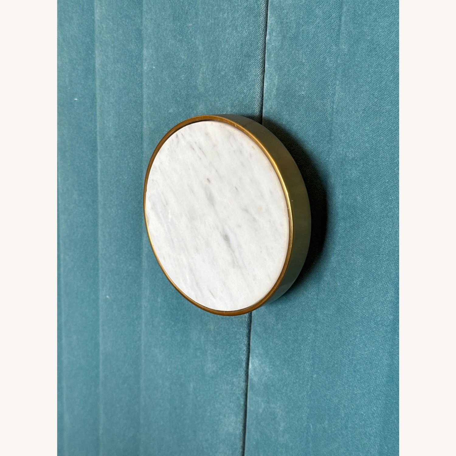 Anthropologie Juneau Velvet Bar Cabinet - image-4