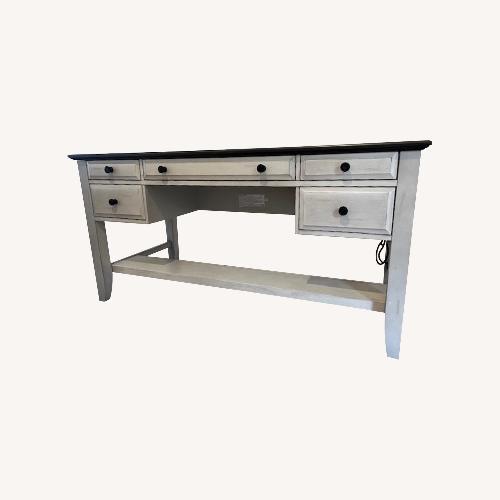 Used Living Spaces Aberdeen Work Desk for sale on AptDeco