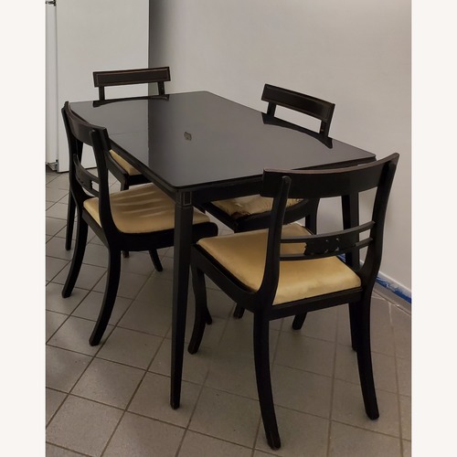 Used Vintage/Antique Dining Table with 4 Chairs for sale on AptDeco