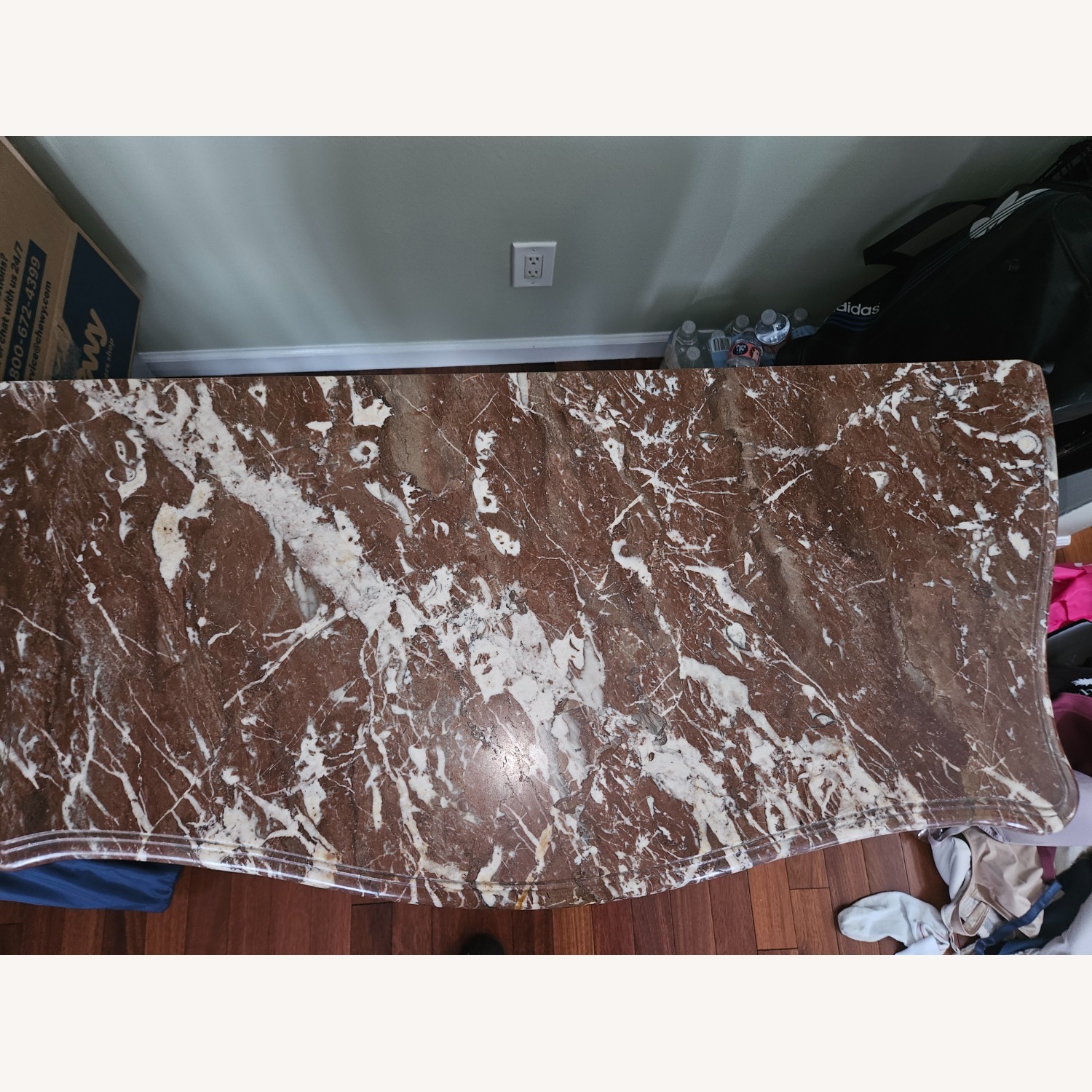 Antique Louis XV Black Lacquer Chest - image-4