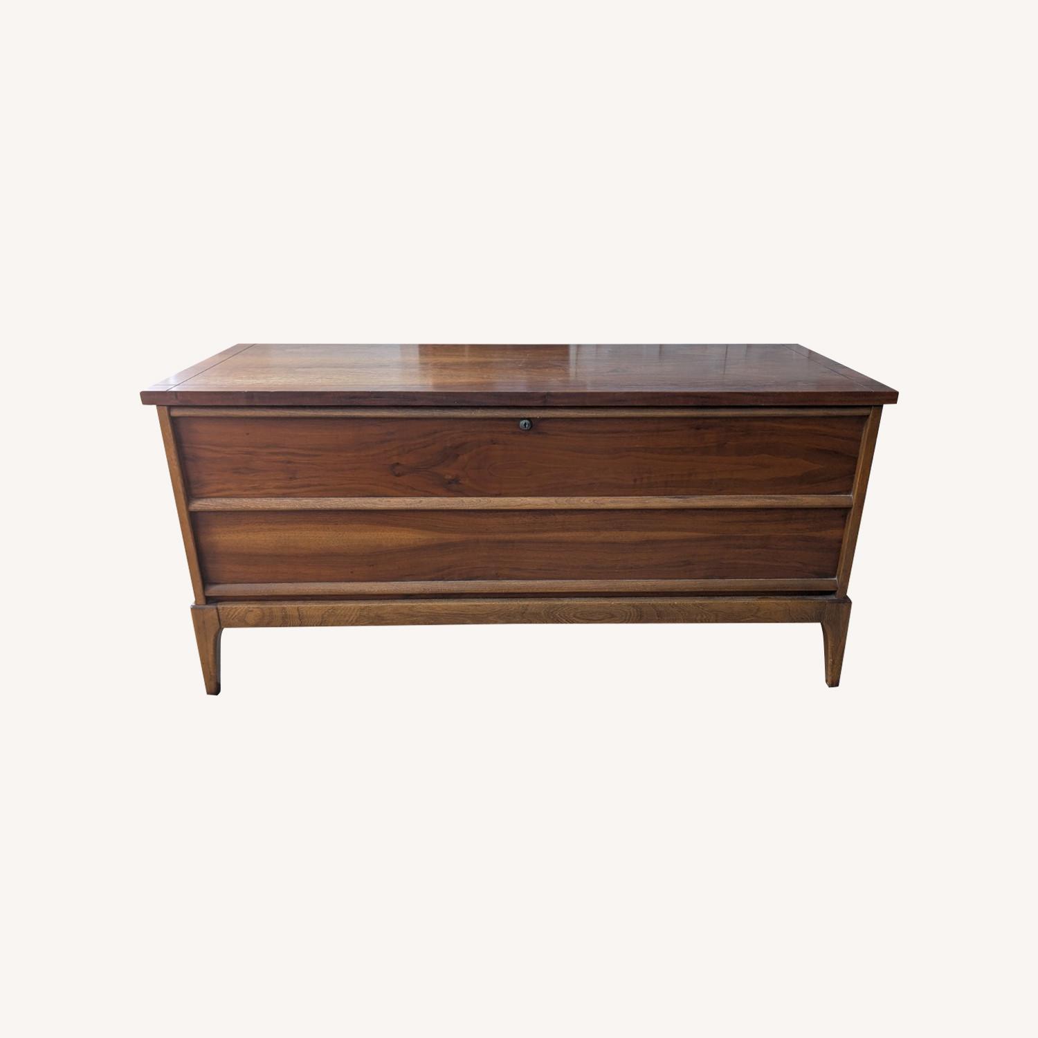 Mid Century Modern Cedar Trunk by Lane - image-0
