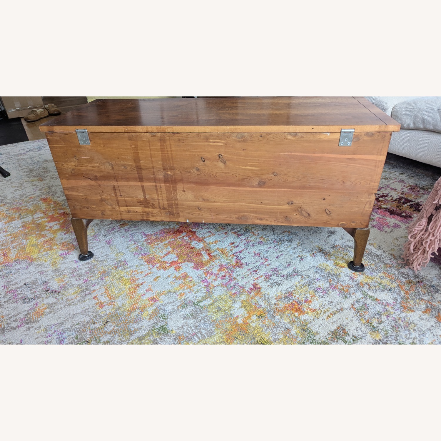 Mid Century Modern Cedar Trunk by Lane - image-5
