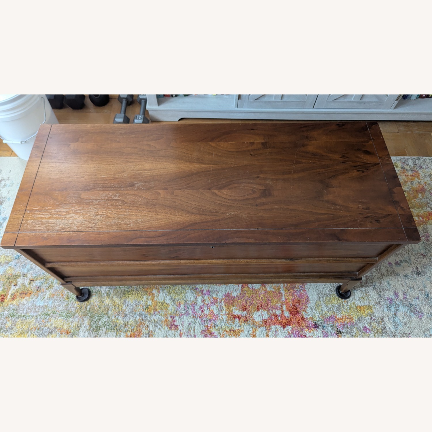 Mid Century Modern Cedar Trunk by Lane - image-4