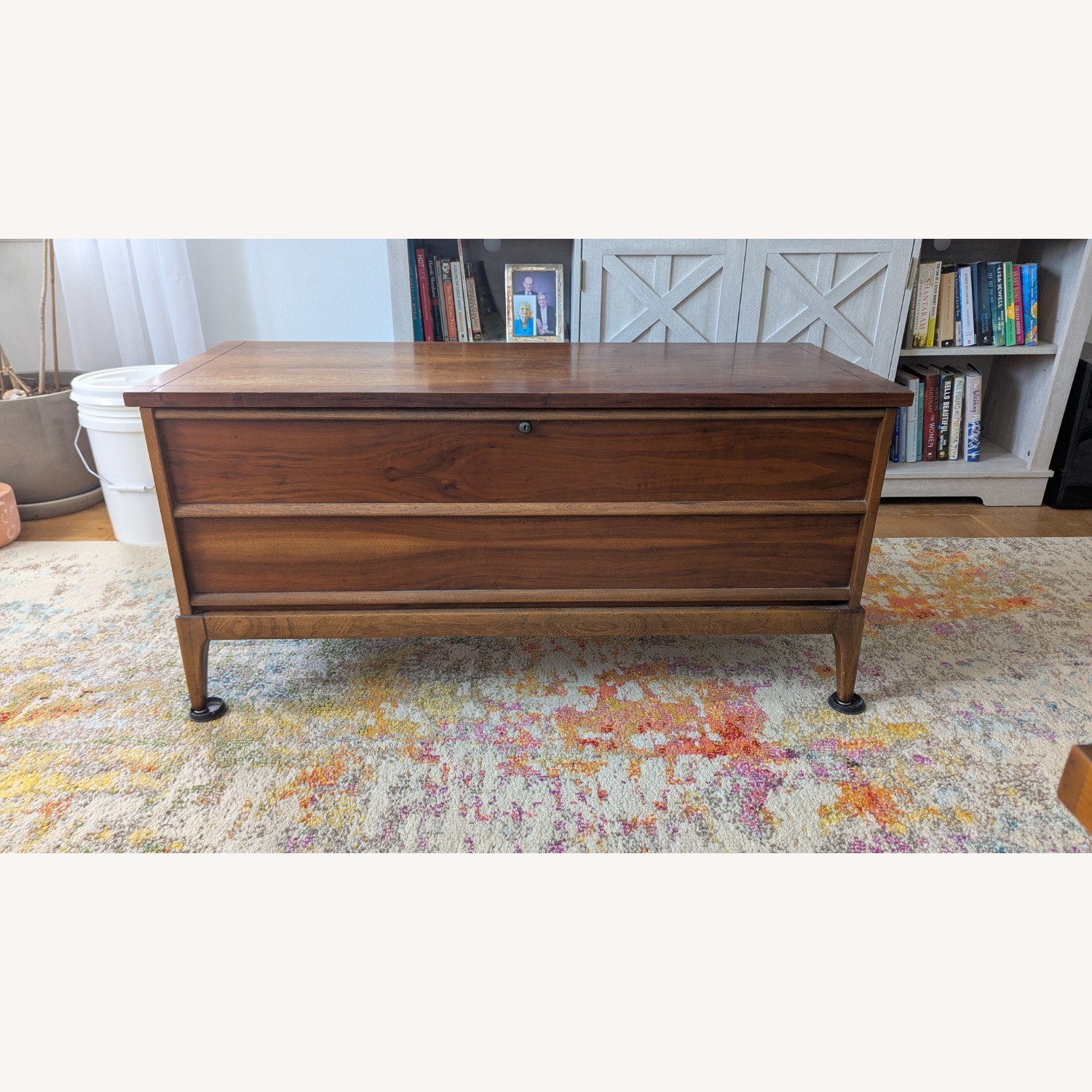 Mid Century Modern Cedar Trunk by Lane - image-1