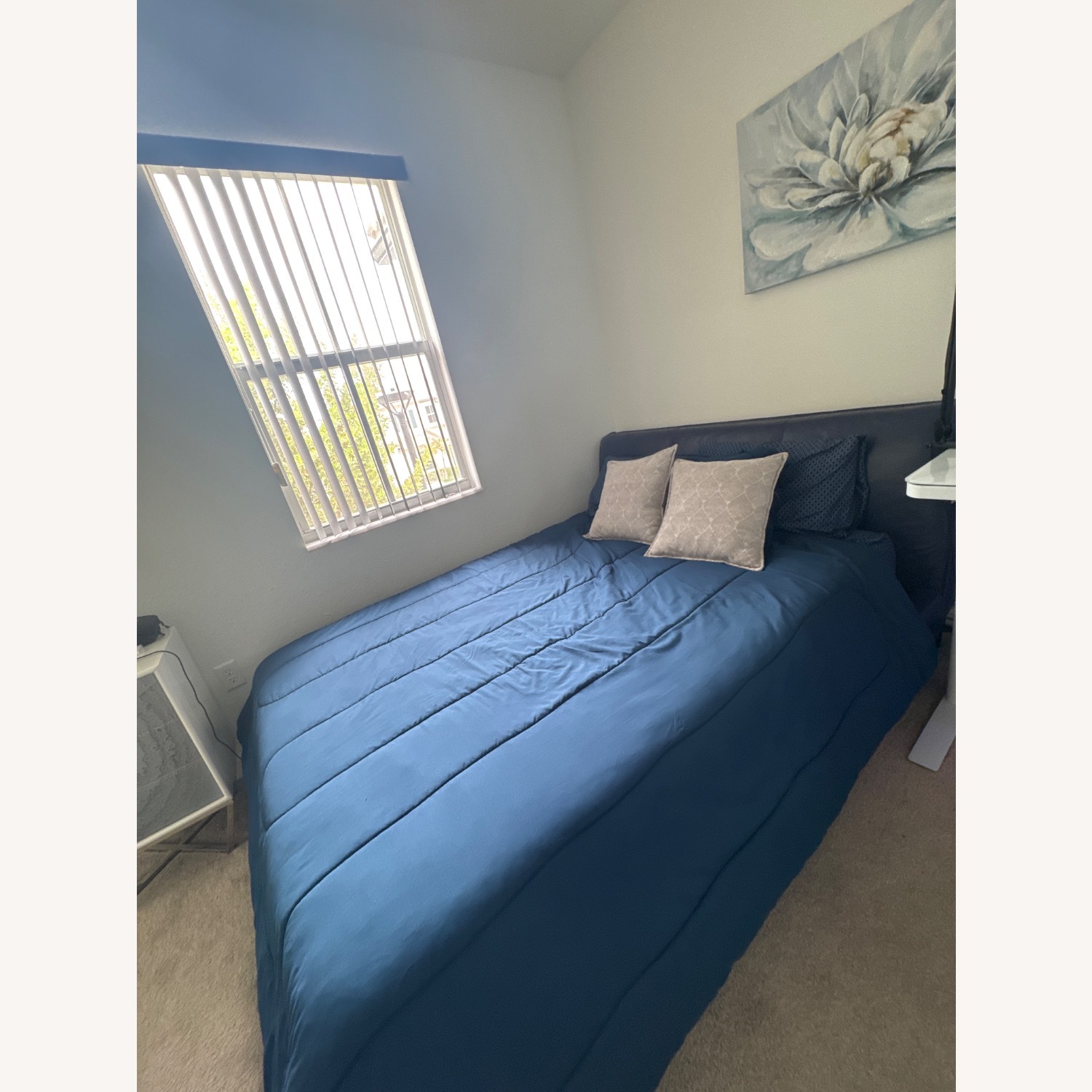 Queen Leather Bed Frame - image-2