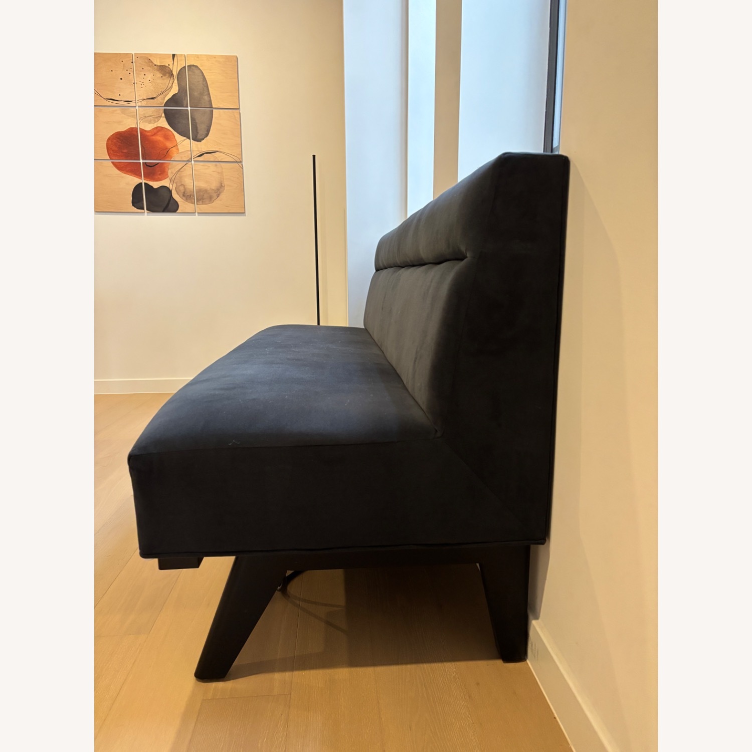 West Elm Contract Grade Banquette W Power Outlet - image-2