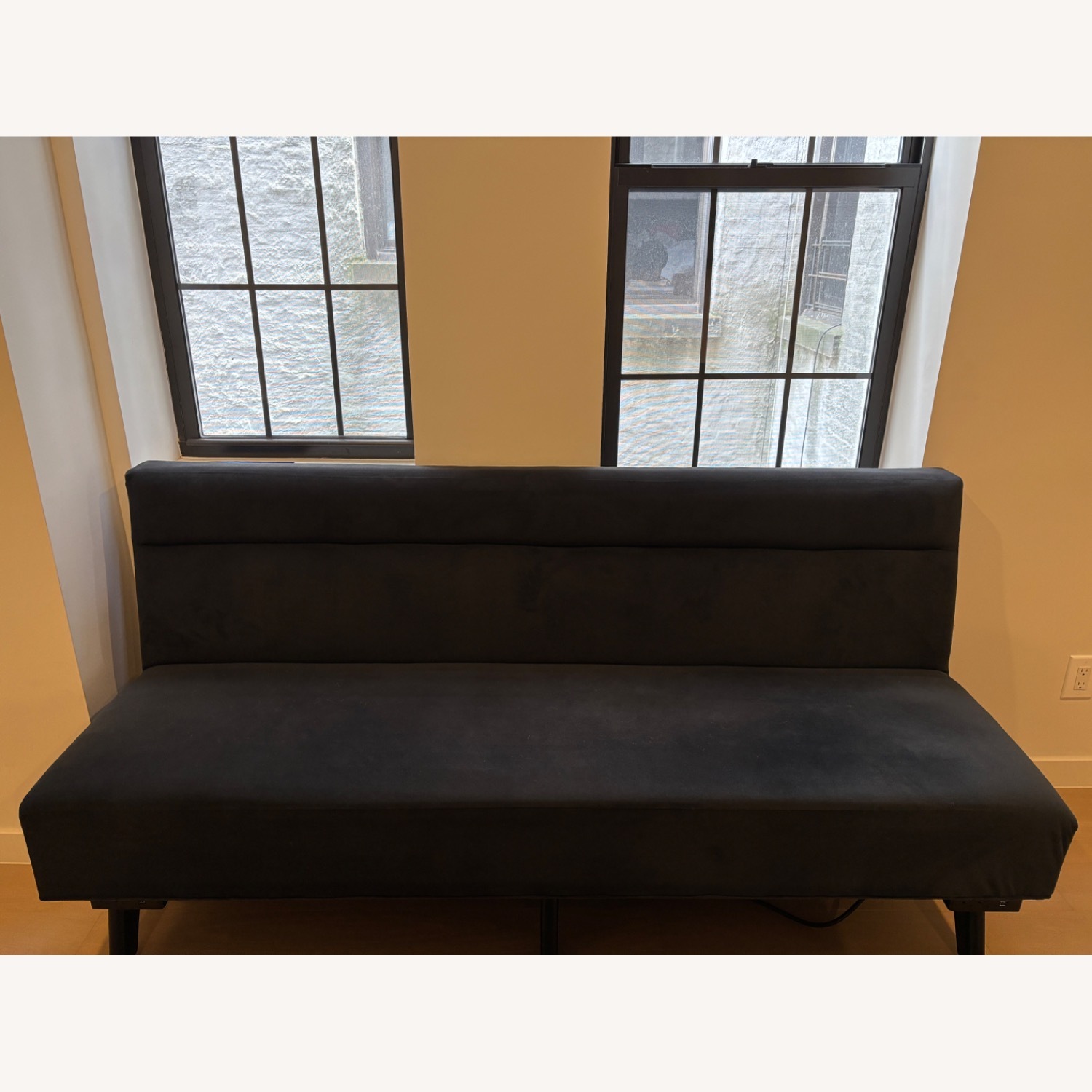 West Elm Contract Grade Banquette W Power Outlet - image-3