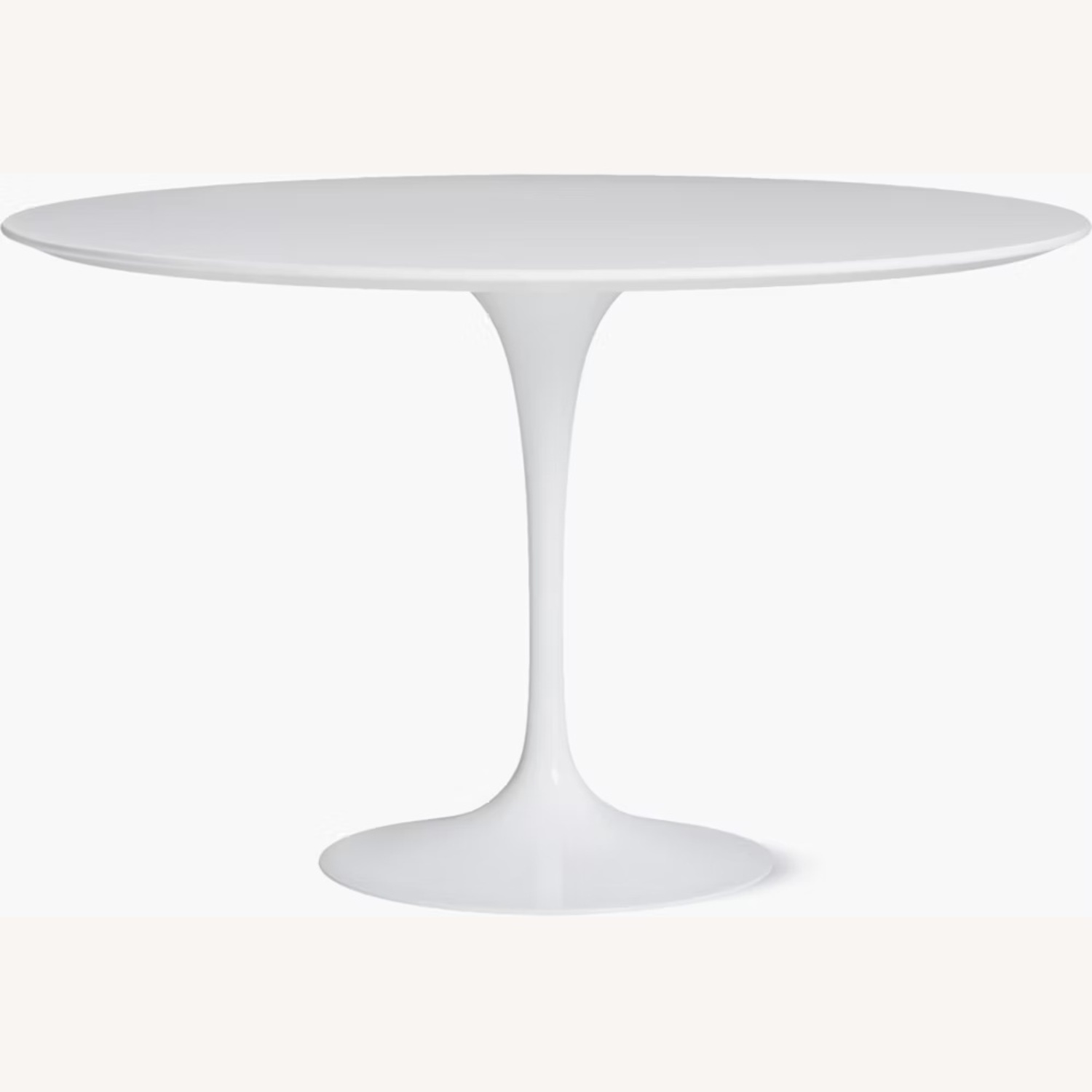 35" Round White Saarinen Table - image-4