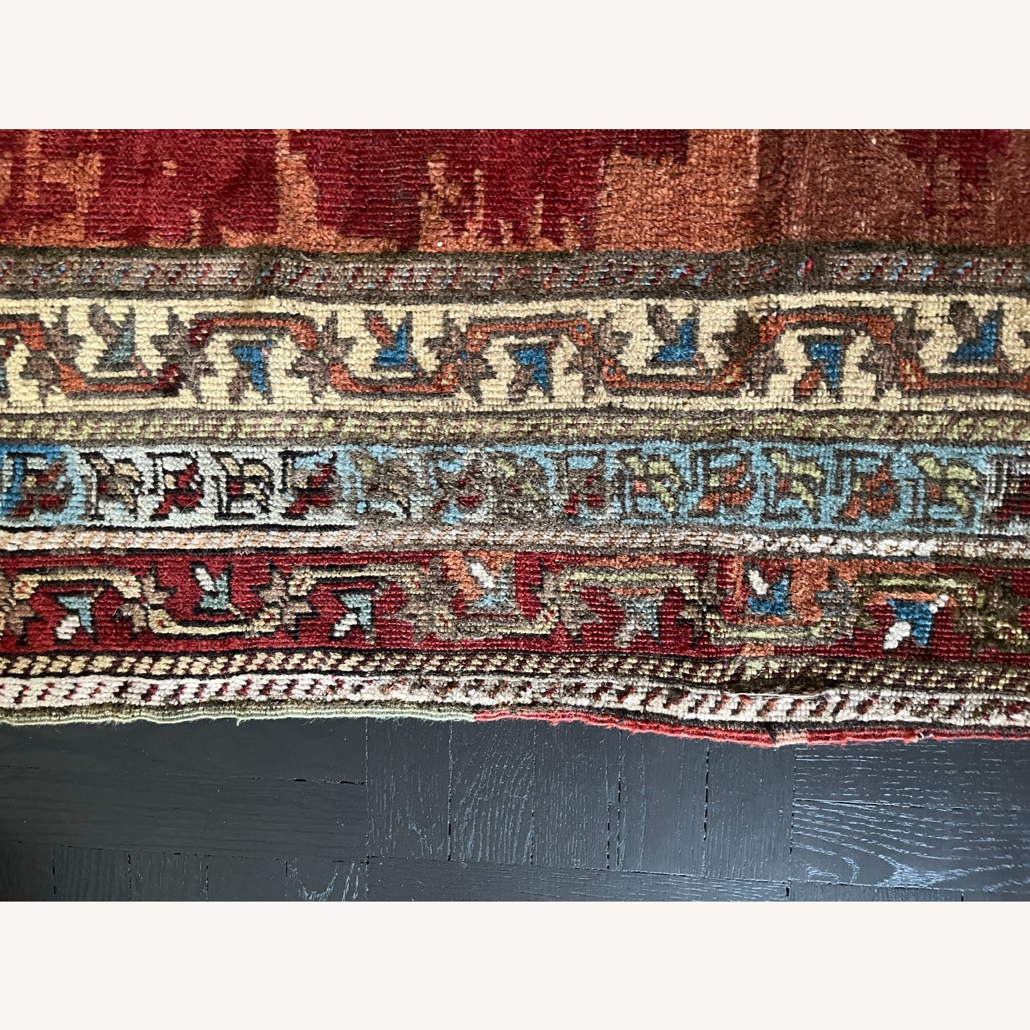 Antique Turkish Konya Prayer Rug - image-5
