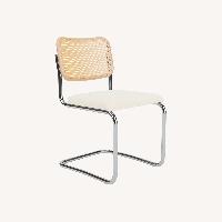 Knoll Cesca Upholstered Seat Side Chair