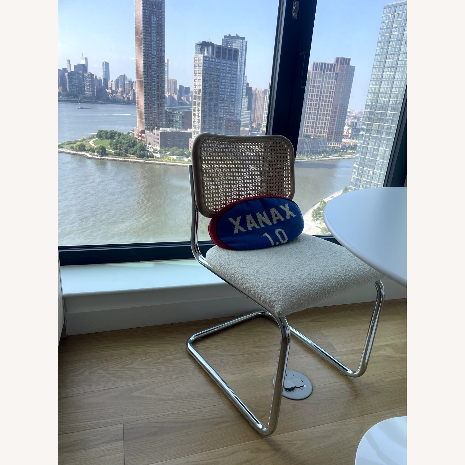 Knoll Cesca Upholstered Seat Side Chair - image-3