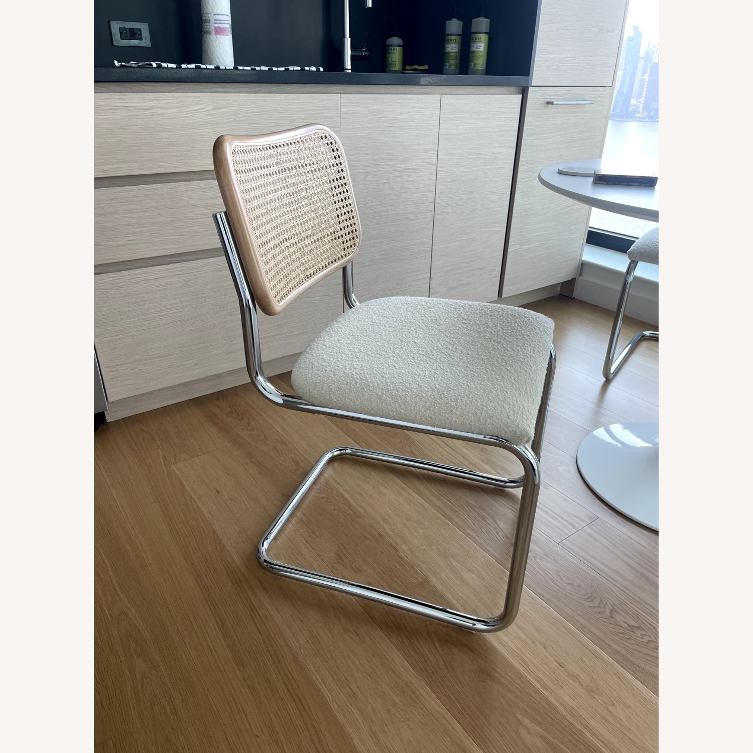 Knoll Cesca Upholstered Seat Side Chair - image-1