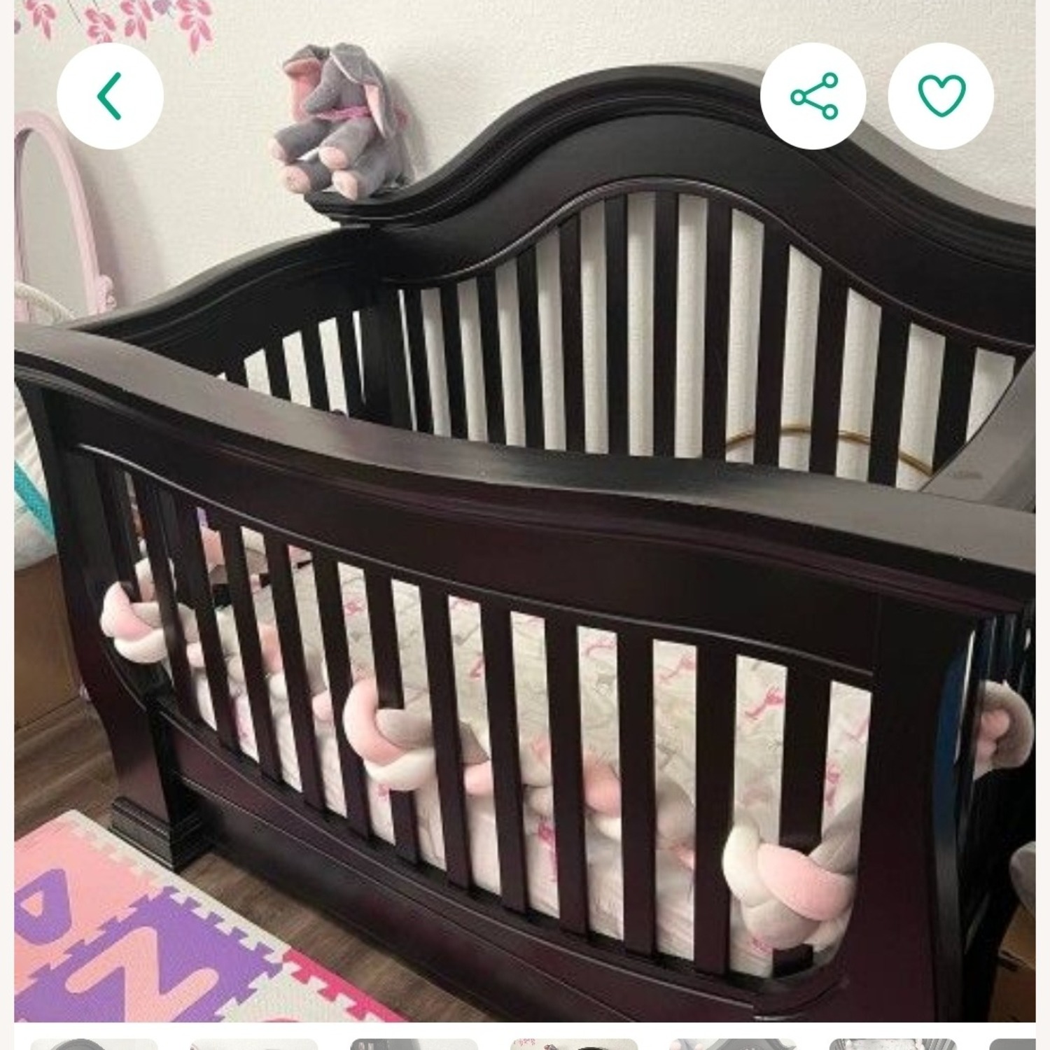 Baby APPLESEED Davenport Crib - image-2