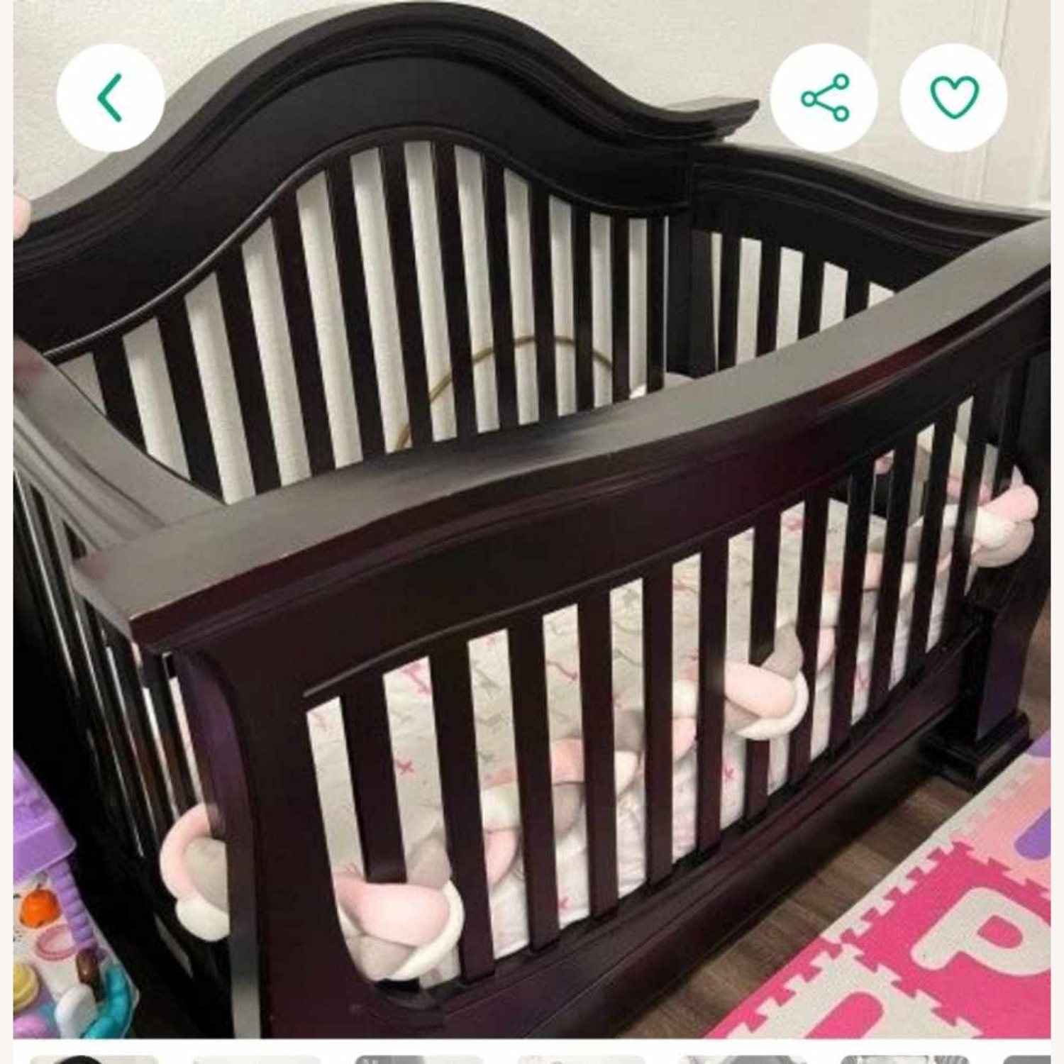 Baby APPLESEED Davenport Crib - image-4