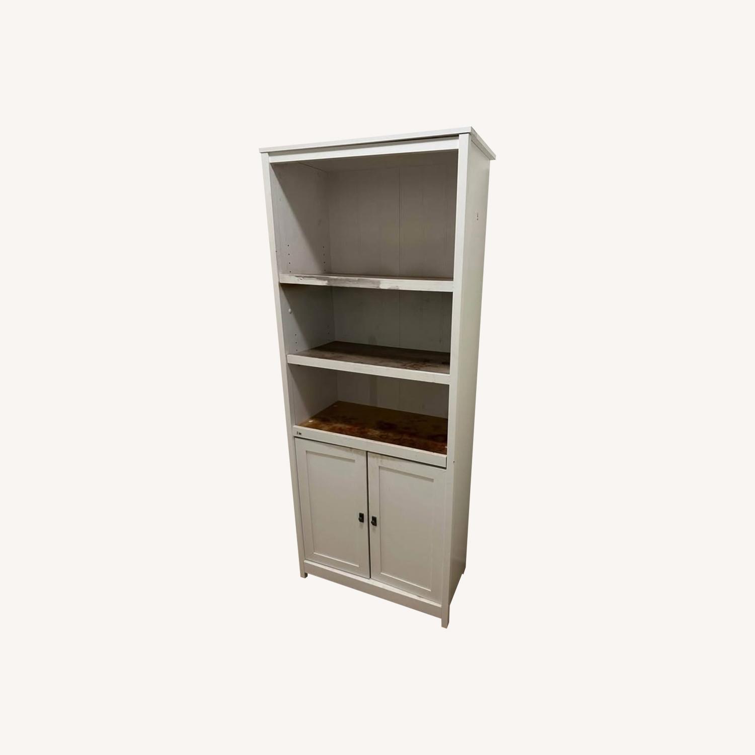 White Standing Shelf - image-0