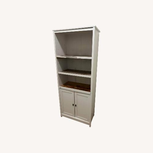 Used White Standing Shelf for sale on AptDeco