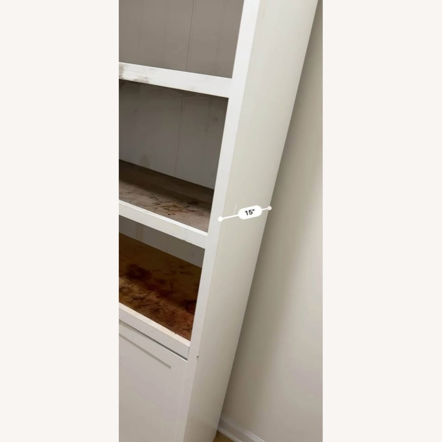 White Standing Shelf - image-6