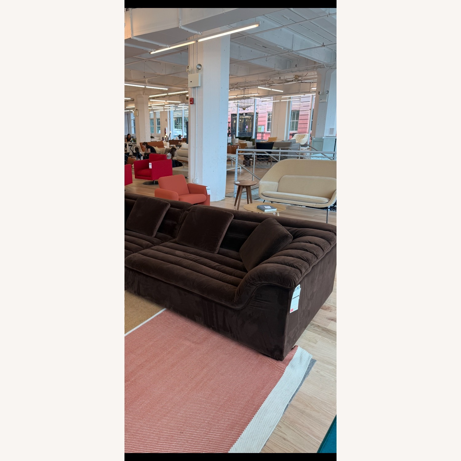 Ellison Studios Float Chocolate Brown Sofa  - image-5