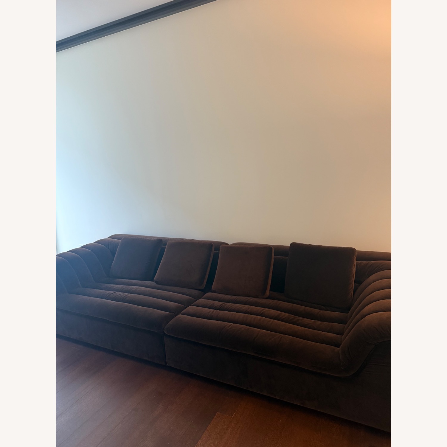 Ellison Studios Float Chocolate Brown Sofa  - image-1