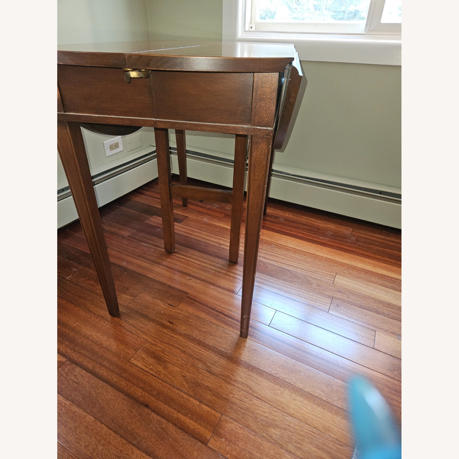 Vintage Walter of Wabash Drop Leaf Table - image-3