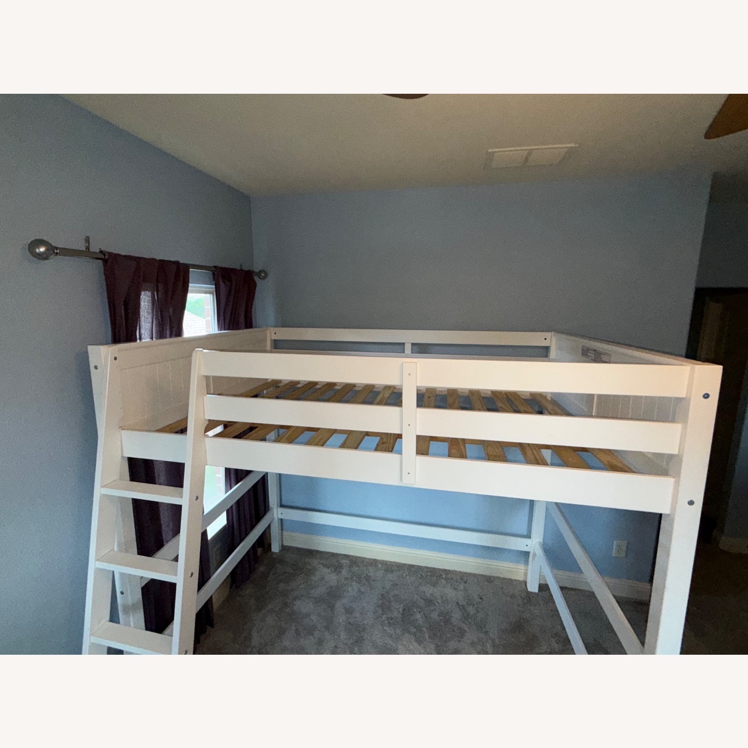 Wayfair Snari White Full Size Loft Bed - image-3