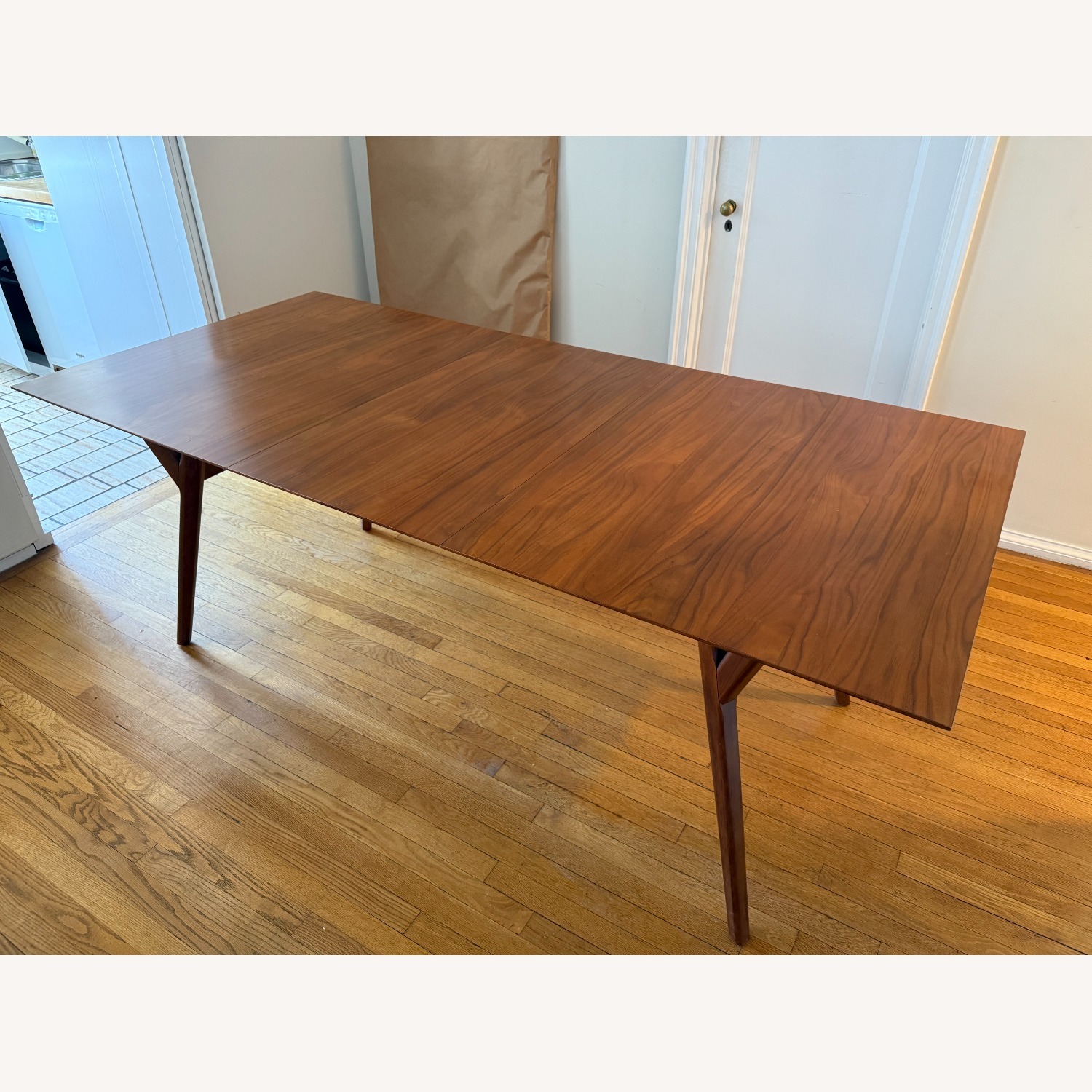 West Elm Dining Room Table (Expandable) - image-3