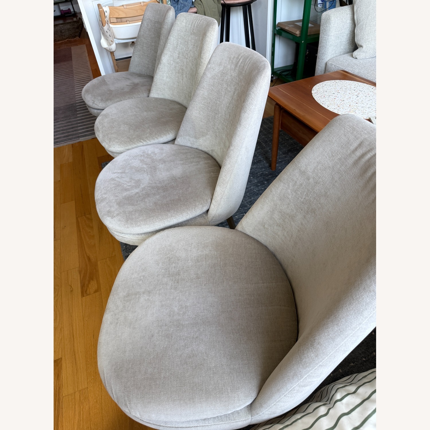 West Elm Finley Dining Chairs S/4 - image-1