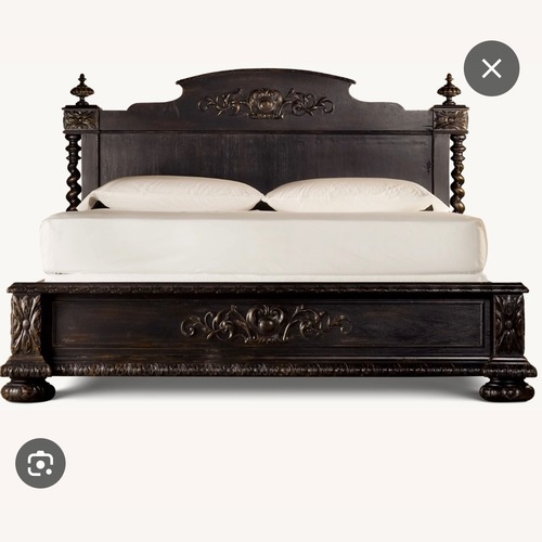 Used Restoration Hardware French Empire King Bed for sale on AptDeco