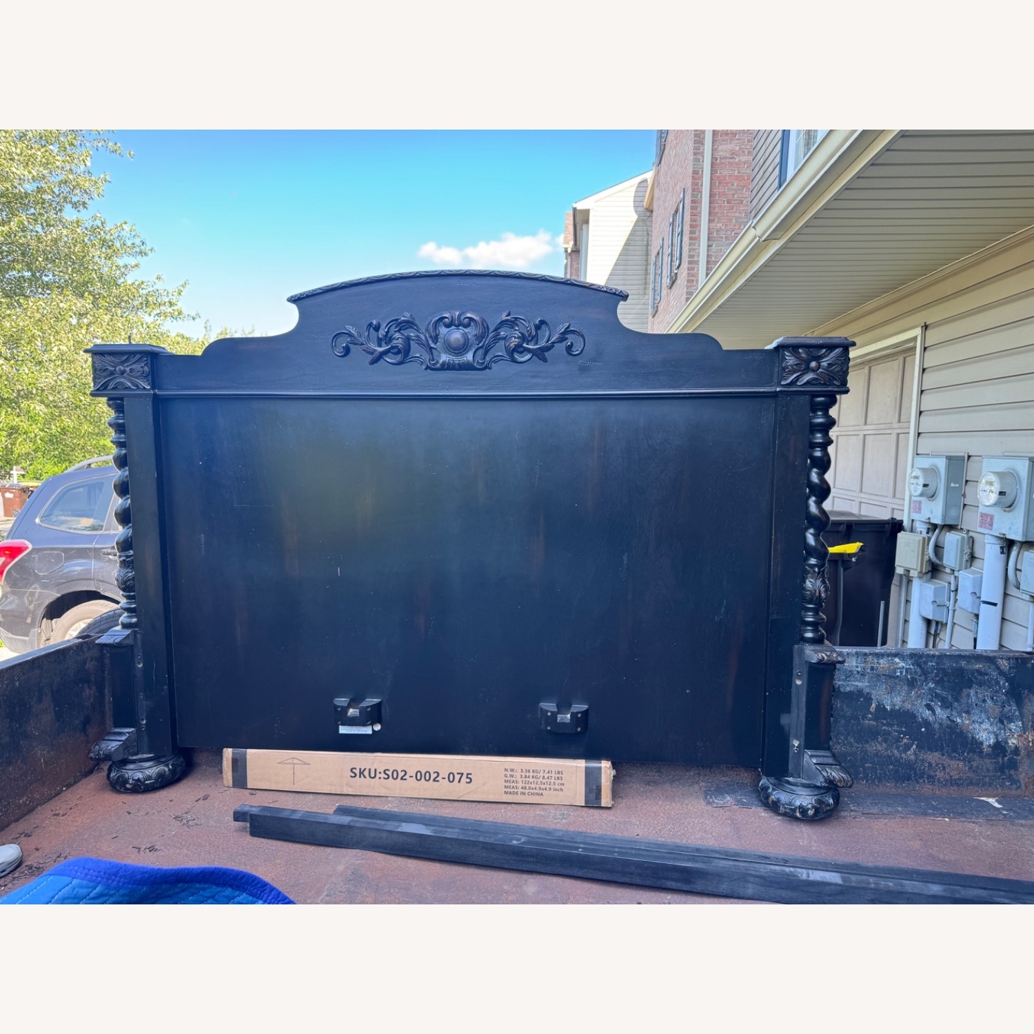 Restoration Hardware French Empire King Bed - image-4