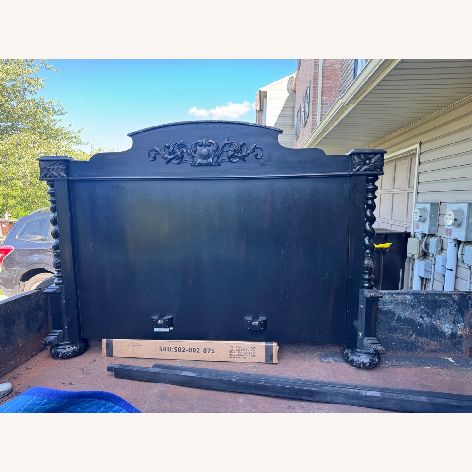 Restoration Hardware French Empire King Bed - image-5