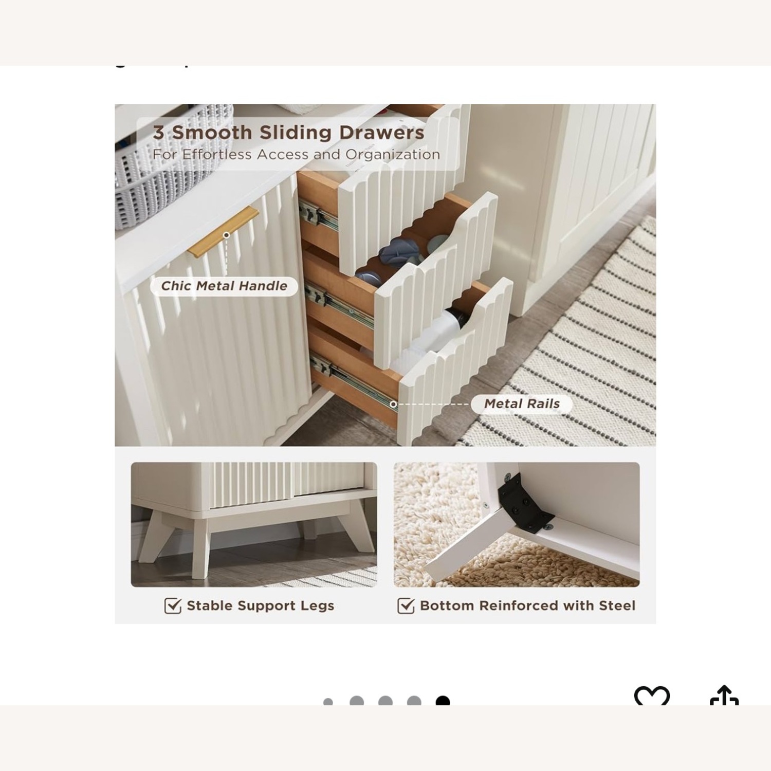 Bathroom Storage Cabinet  - image-3