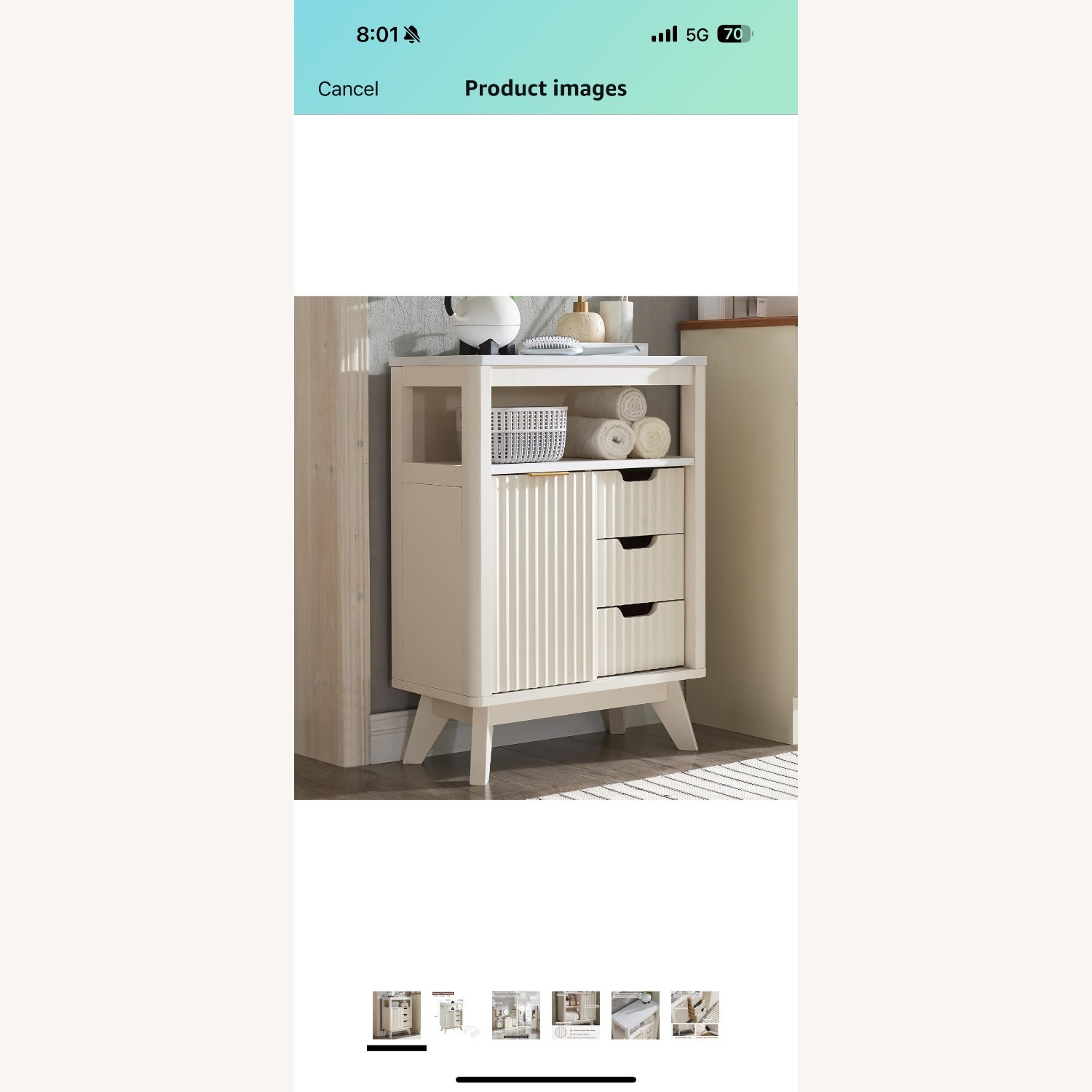 Bathroom Storage Cabinet  - image-2