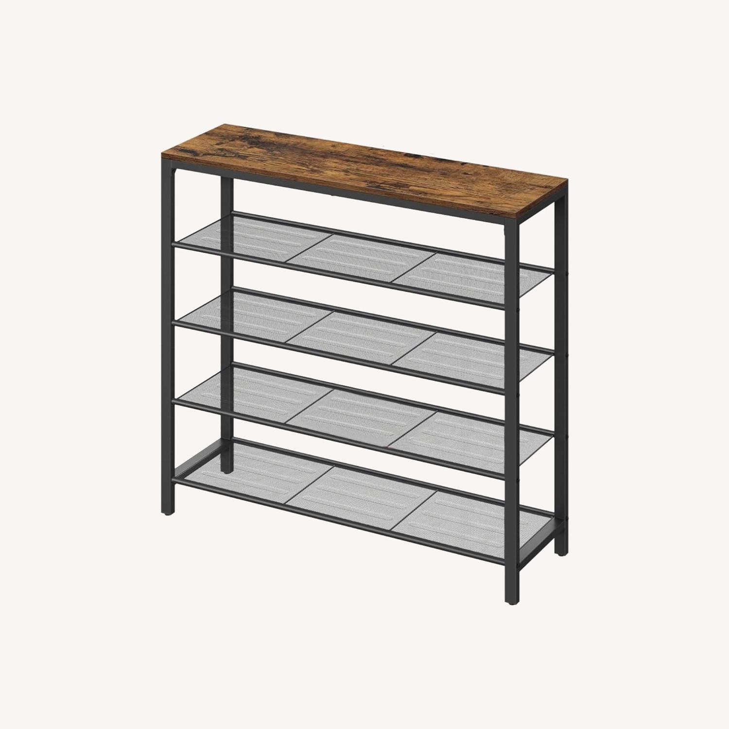 VASAGLE Shoe Rack, 5-Tier Shoe Storage Organizer - image-0