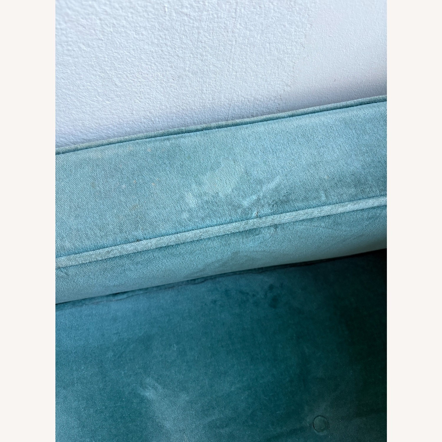 Room & Board Reese Green Velvet Sofa - image-3