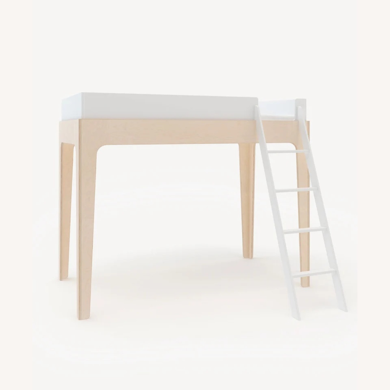 Oeuf Perch Loft Bed White/Maple - image-9