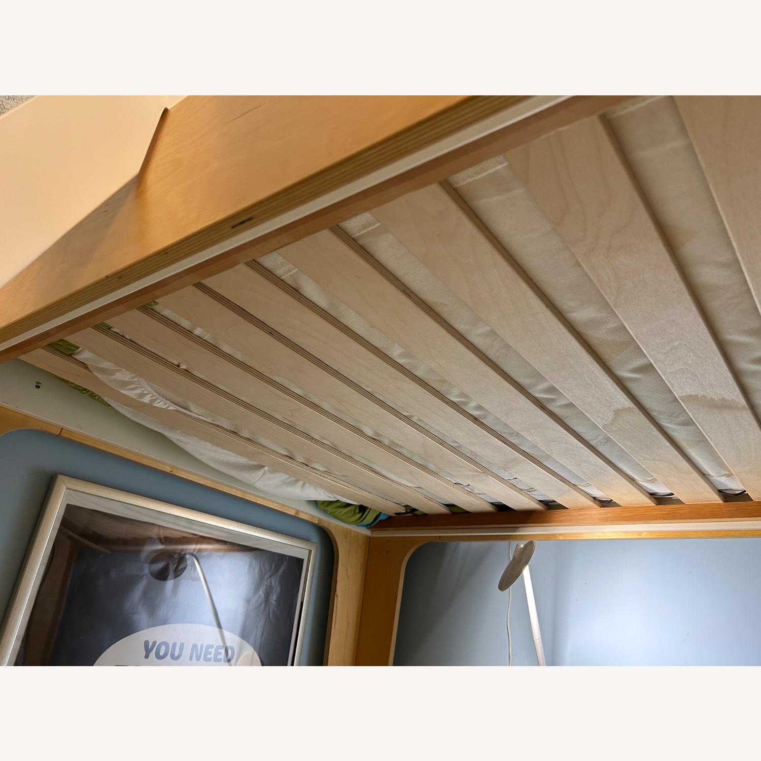 Oeuf Perch Loft Bed White/Maple - image-4