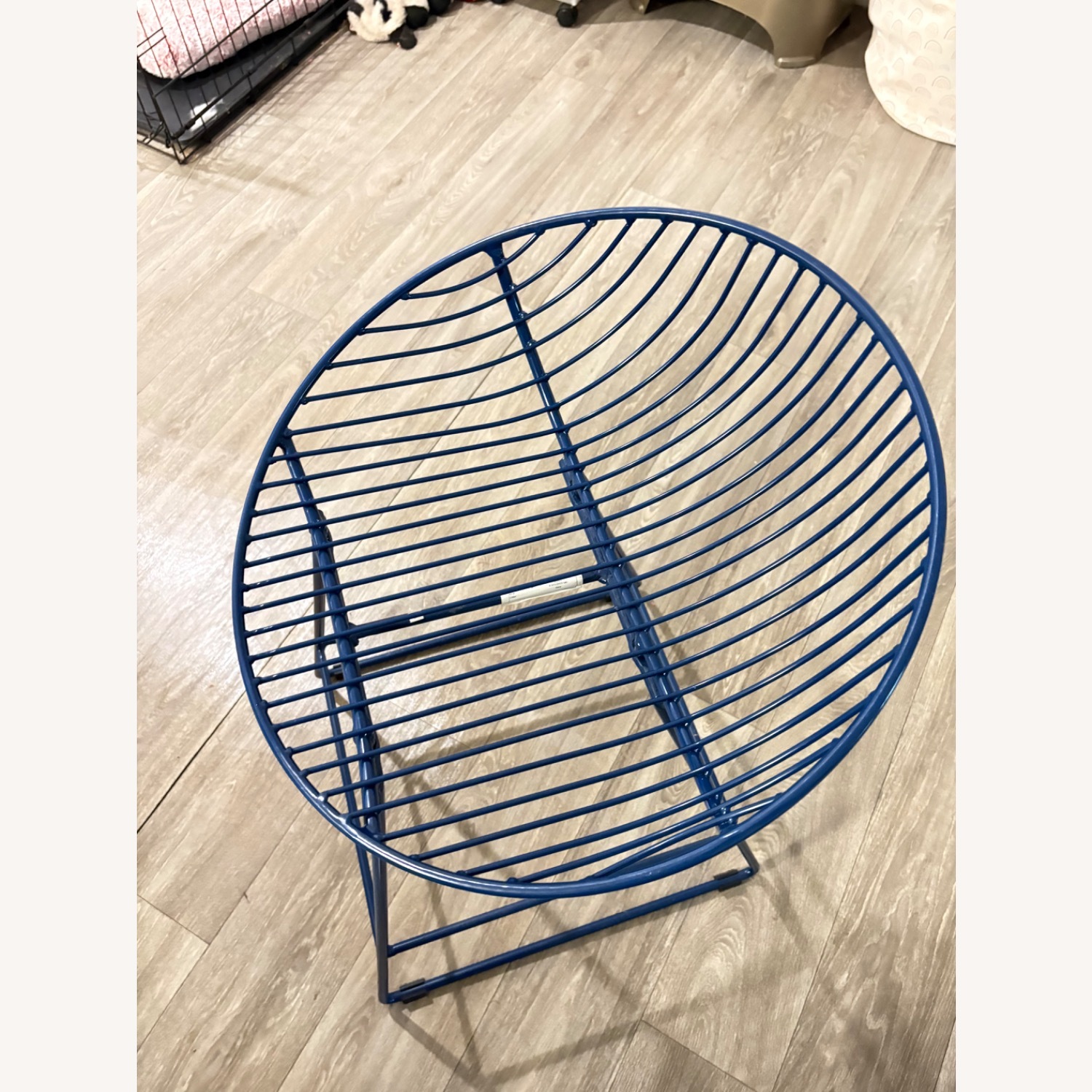 Navy Blue Bar Stools - image-3