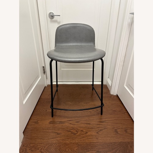 Used CB2 Primitivo Counter Stools - Set of 2 for sale on AptDeco
