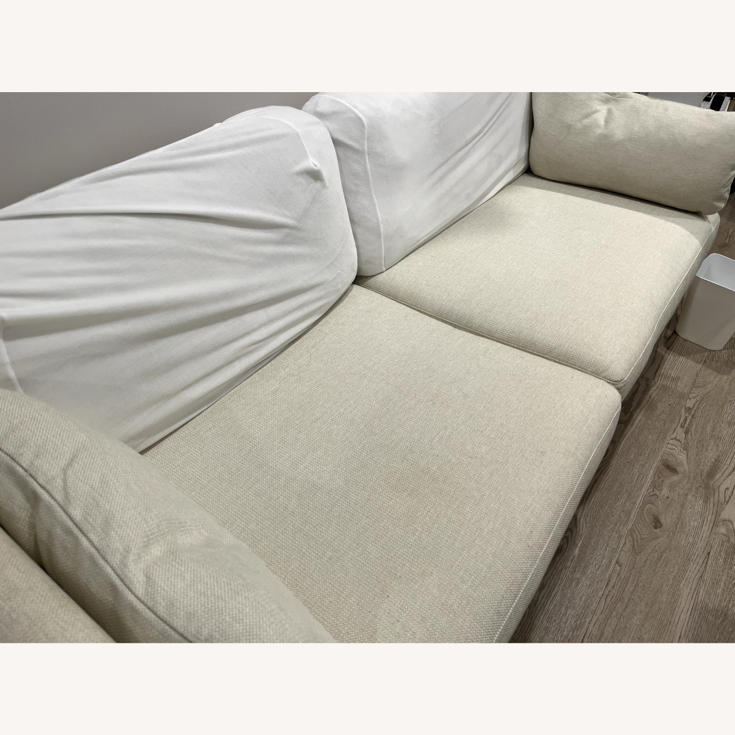 Anton 74" Loveseat - Limestone - image-3