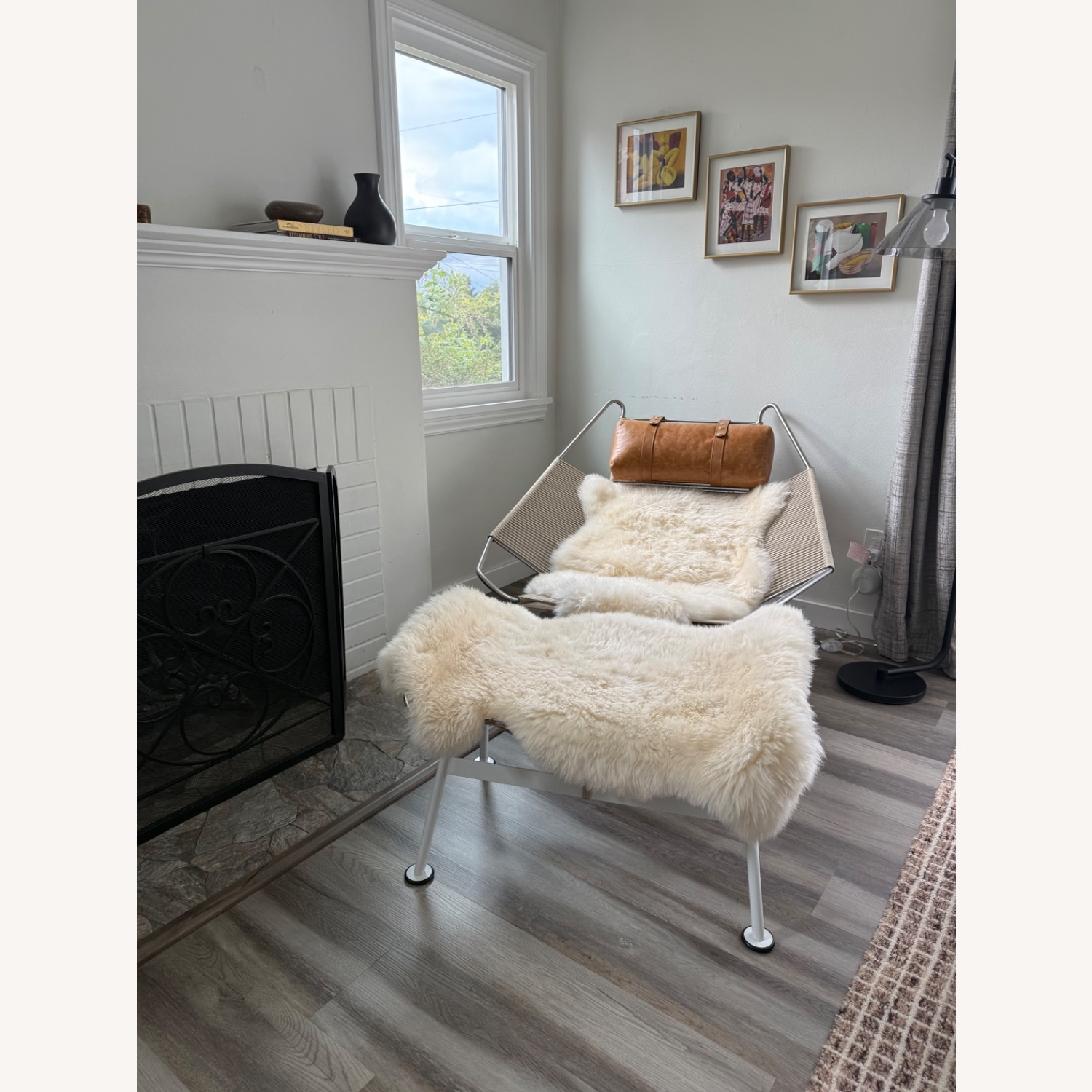 Rove Concepts Flag Halyard Chair and Ottoman - image-1