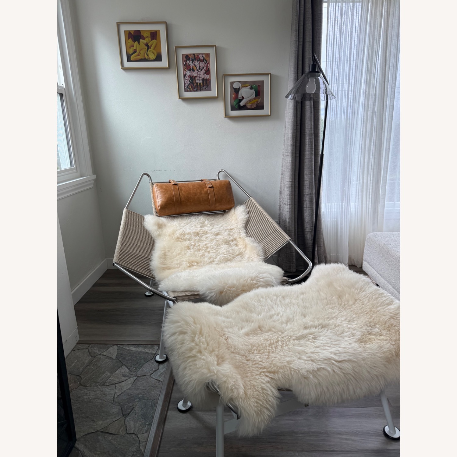 Rove Concepts Flag Halyard Chair and Ottoman - image-2