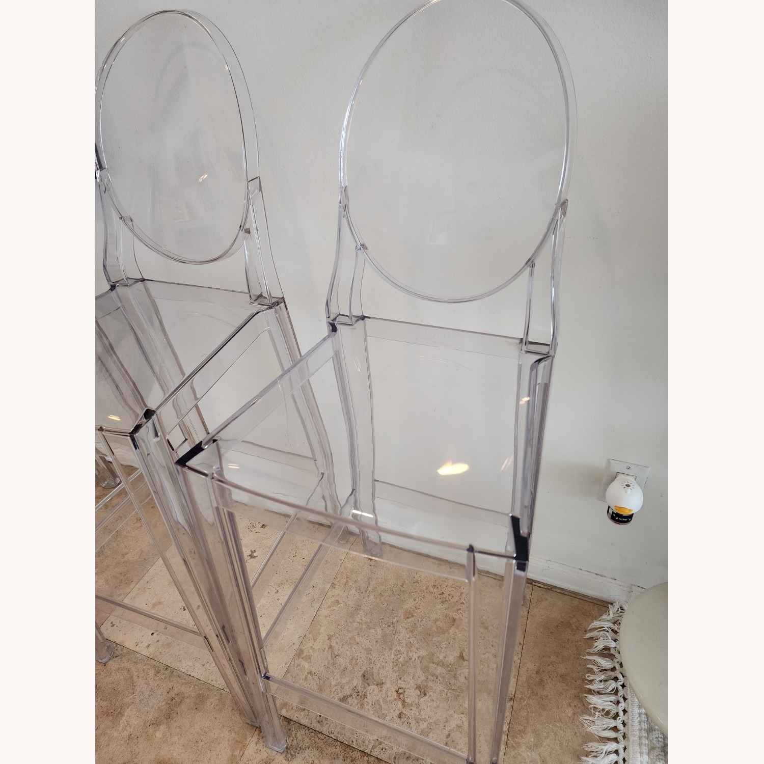 6 Kartell "One More"  Ghost Stools - image-2