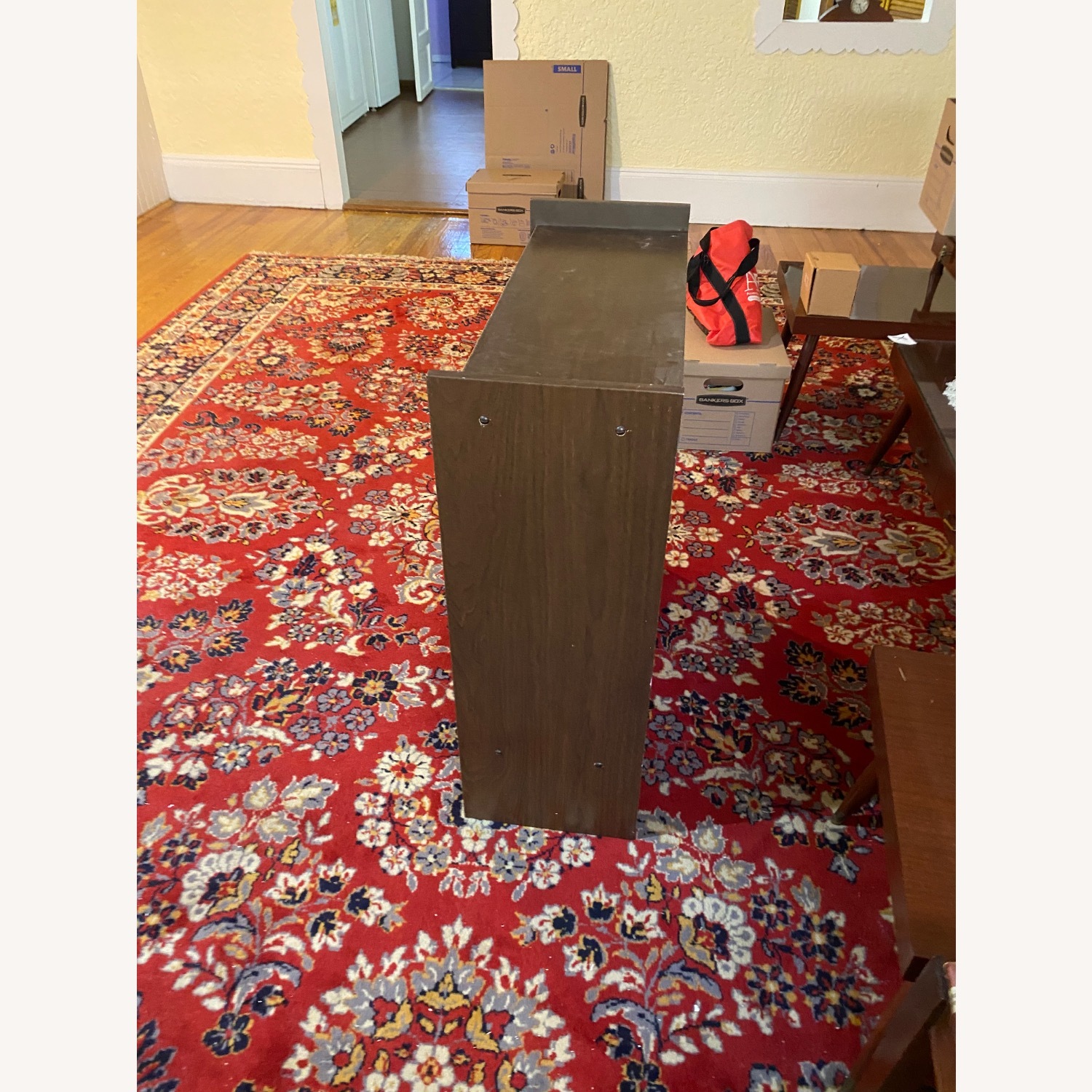 Bookcase with Sliding Glass Doors - image-3