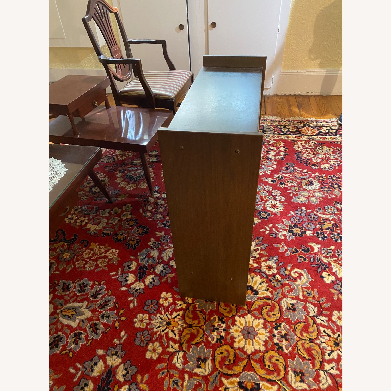 Bookcase with Sliding Glass Doors - image-5