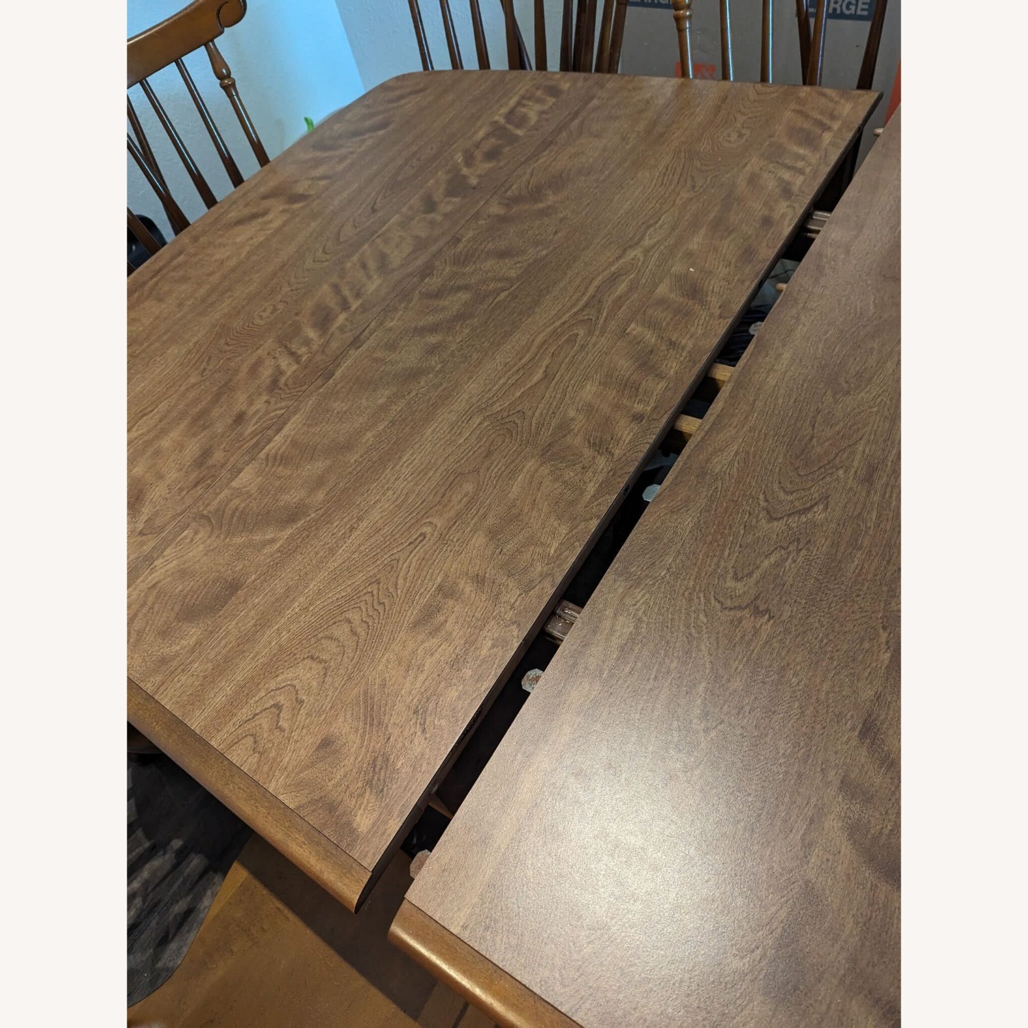 Dining Set for 6 (incl 2 leaf inserts) - image-2