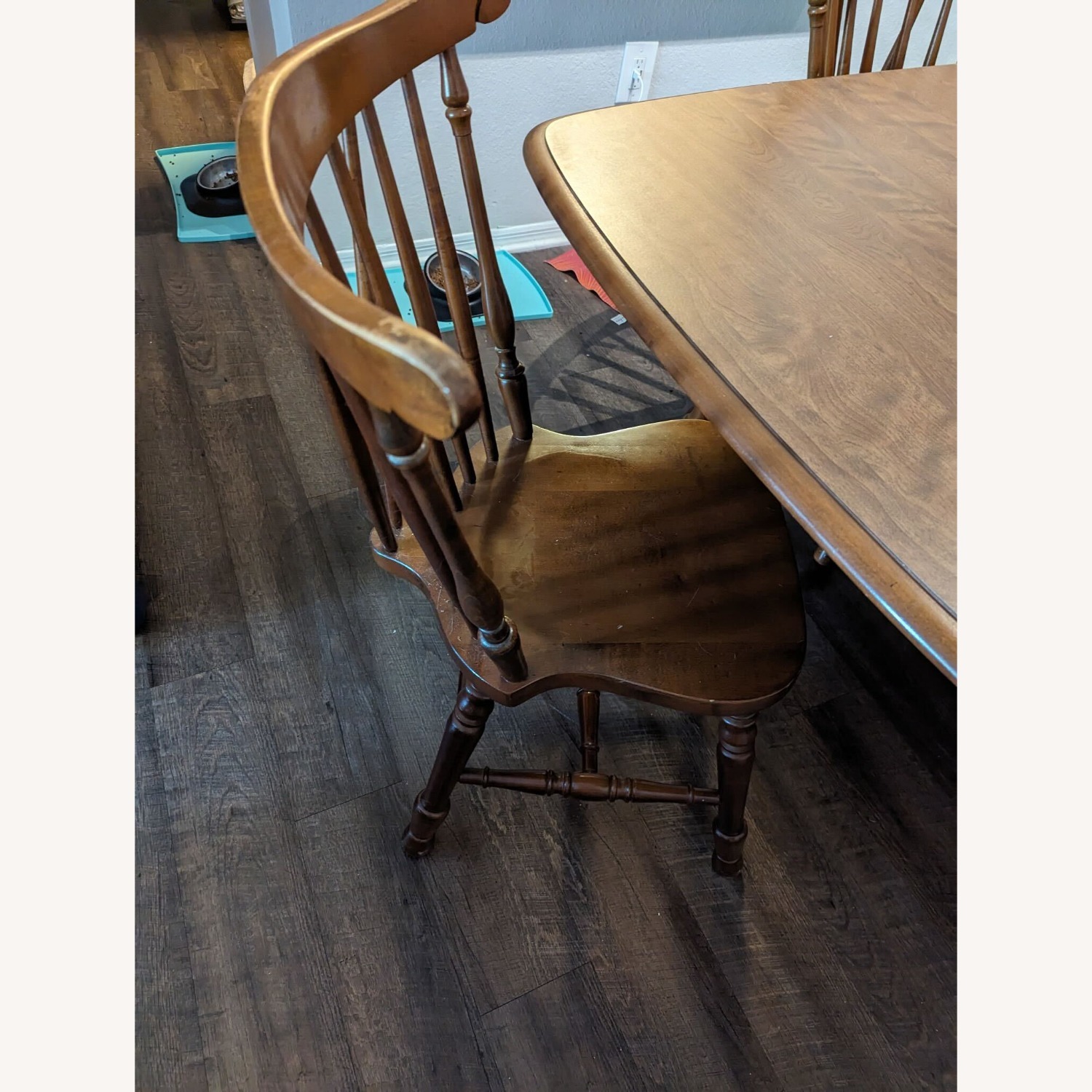 Dining Set for 6 (incl 2 leaf inserts) - image-4