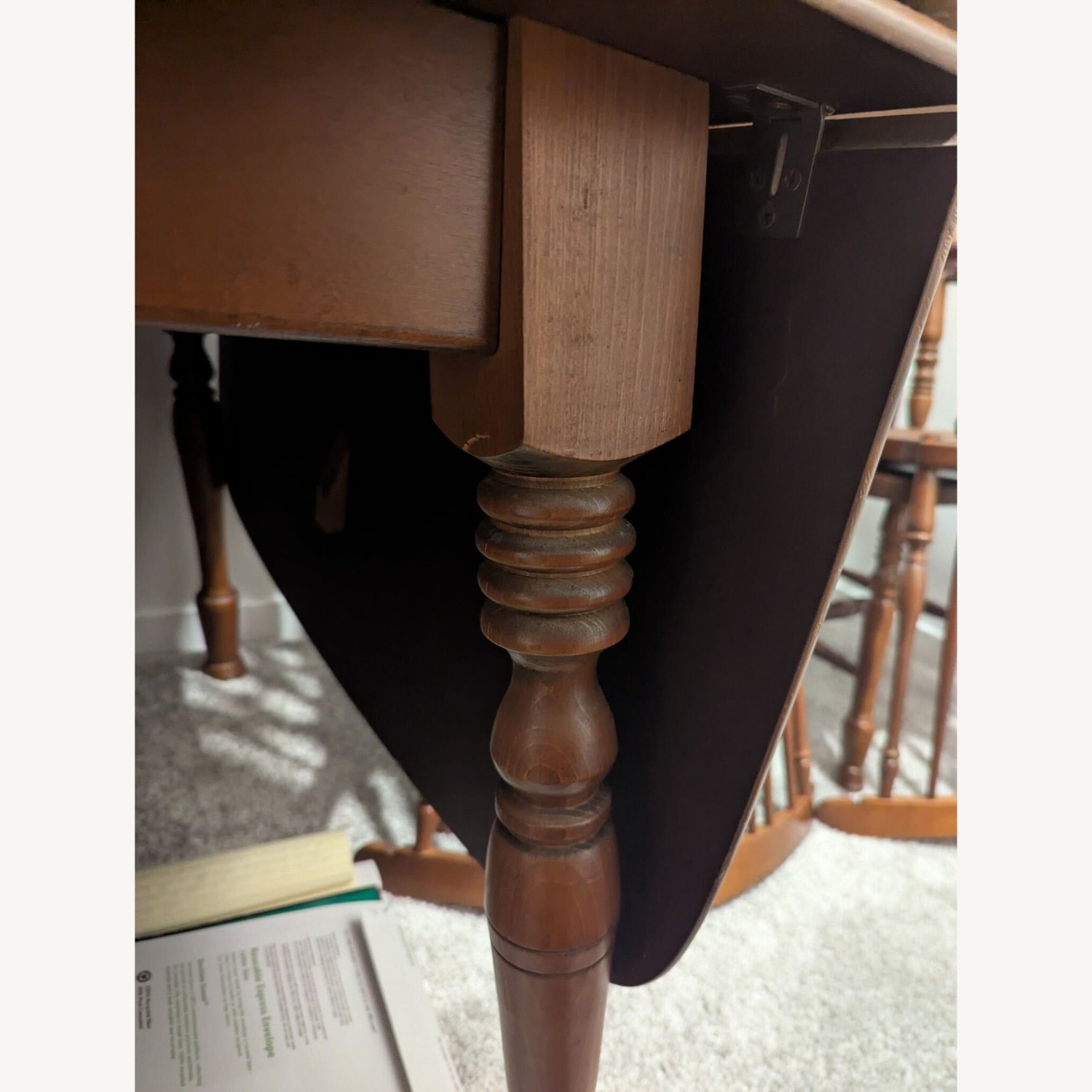 Dining Set for 6 (incl 2 leaf inserts) - image-6