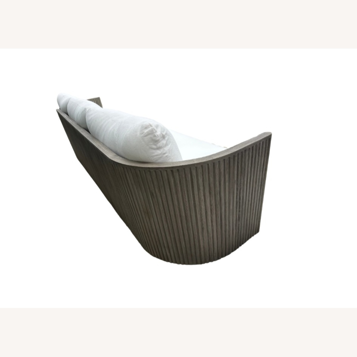 Restoration Hardware Byron Outdoor Teak Sofa - image-12