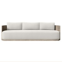 Restoration Hardware Byron Outdoor Teak Sofa