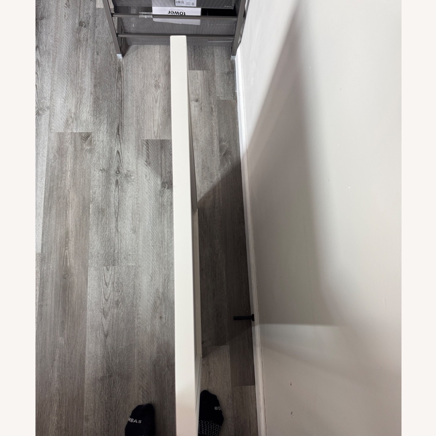 CB2 Matte White Infinity Wall Mirror - image-8